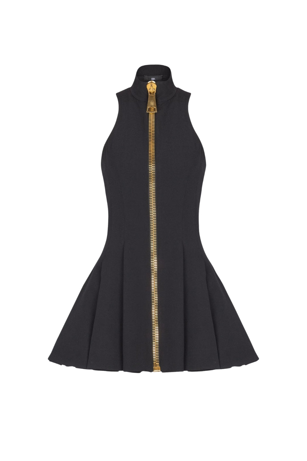 Carol Black Halterneck Dress in Grain Avalabel