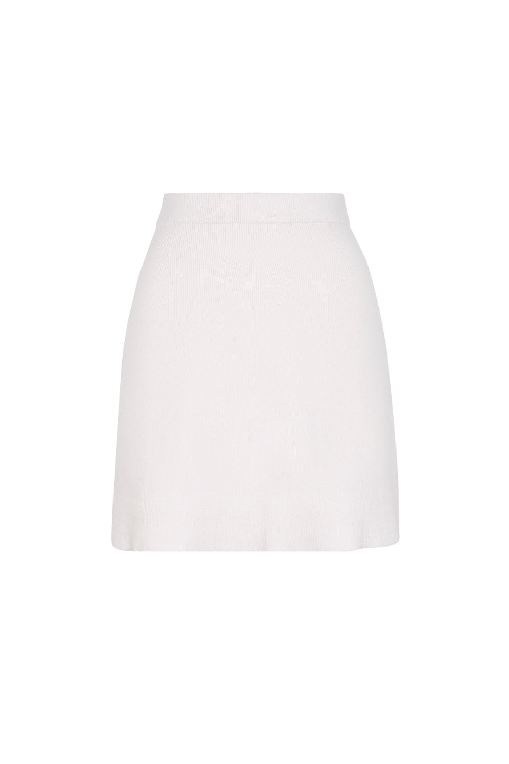 vicky Cream Sequin Knit mini skirt Avalabel