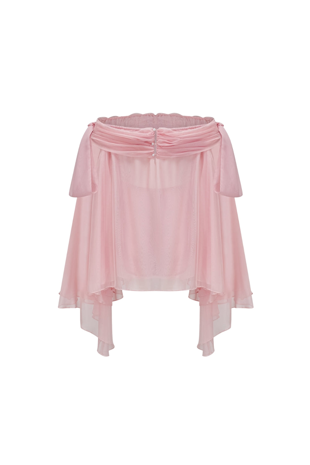 Pink Off Shoulder Mini Dress & Shorts Set Avalabel