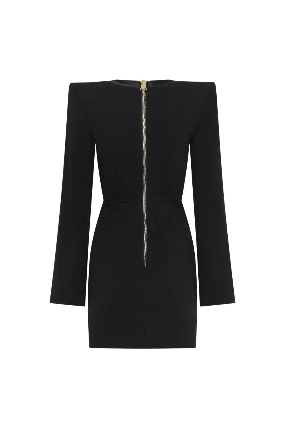 Moises Buttoned Split Sleeve Mini Dress Avalabel