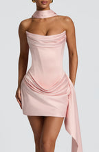 leona Mini Dress - Blush Avalabel