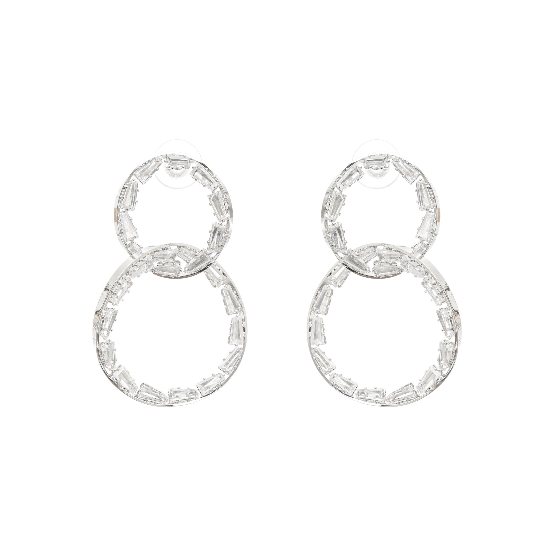 Nadine Double-Hoop Earrings Avalabel