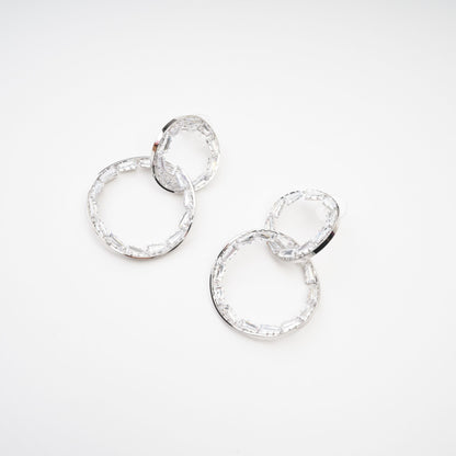 Nadine Double-Hoop Earrings Avalabel