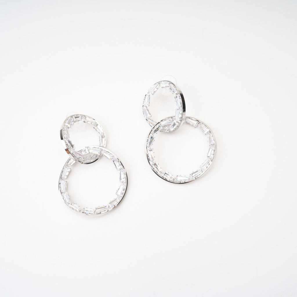 Nadine Double-Hoop Earrings Avalabel