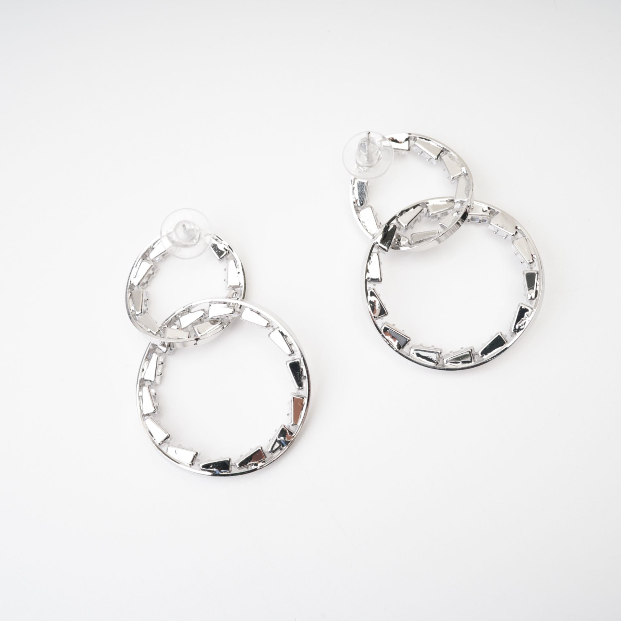 Nadine Double-Hoop Earrings Avalabel