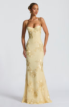 Nefertiti Maxi Dress - Lemon Avalabel