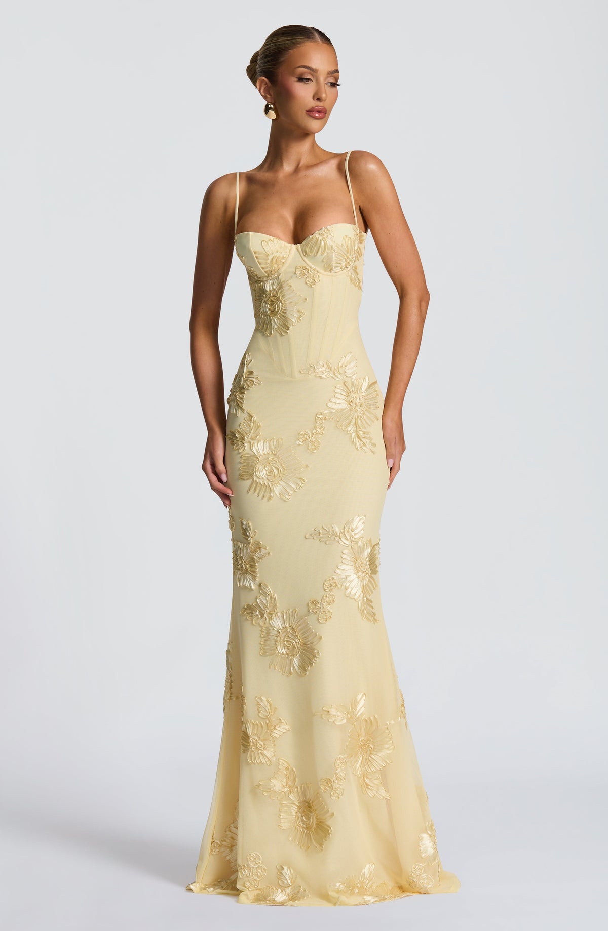 Nefertiti Maxi Dress - Lemon Avalabel