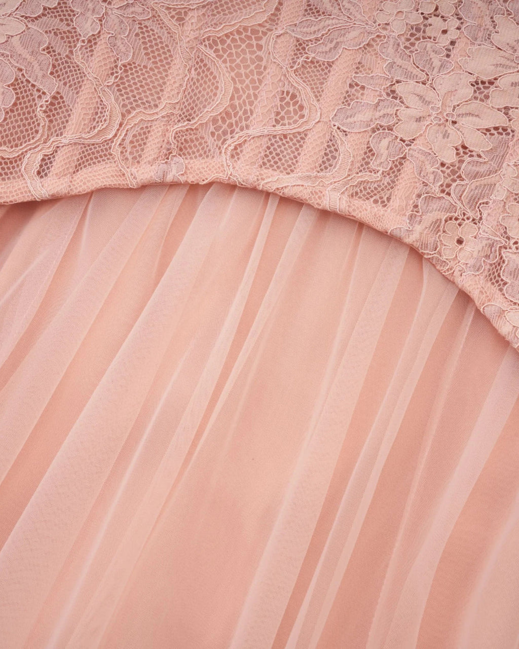 Tiffany Lace Corset Tulle Maxi Dress – Blush Avalabel