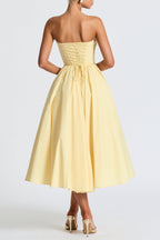 Prim Midi Dress - Lemon Avalabel