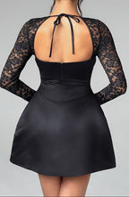 Sadie Mini Dress - Black Avalabel