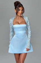 Sadie Mini Dress - Blue Avalabel