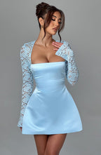 Sadie Mini Dress - Blue Avalabel
