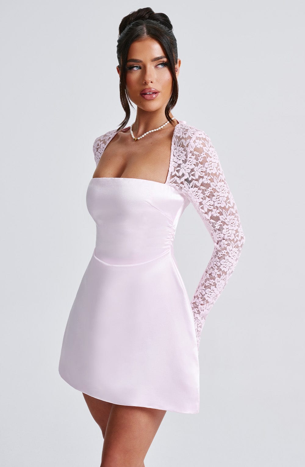 Sadie Mini Dress - Blush Avalabel