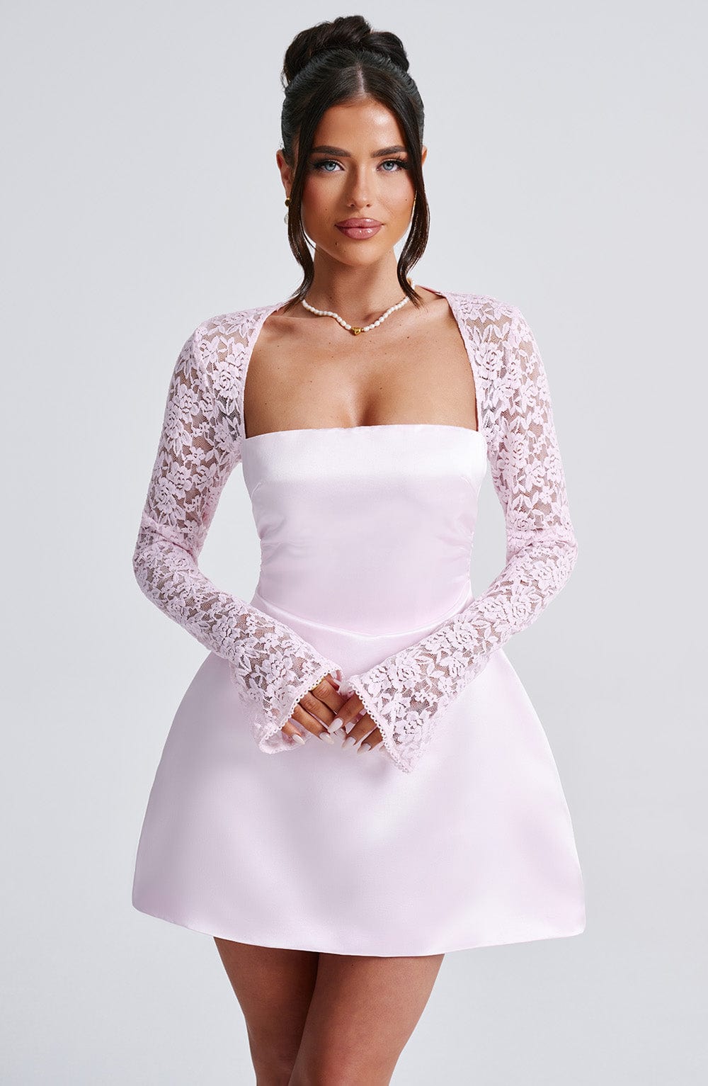 Sadie Mini Dress - Blush Avalabel