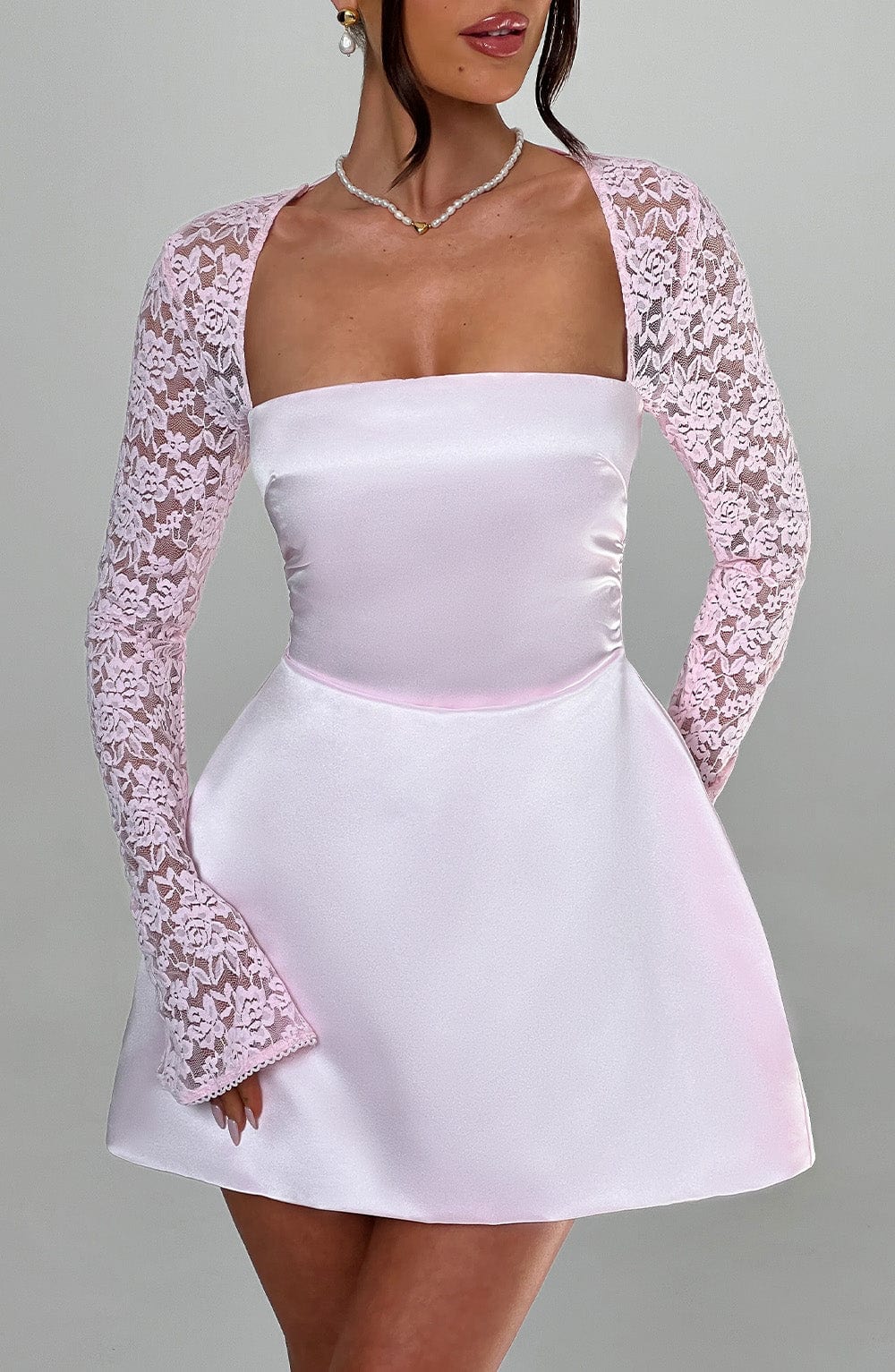 Sadie Mini Dress - Blush Avalabel
