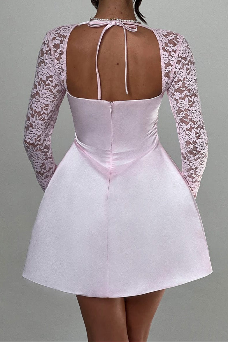 Sadie Mini Dress - Blush Avalabel