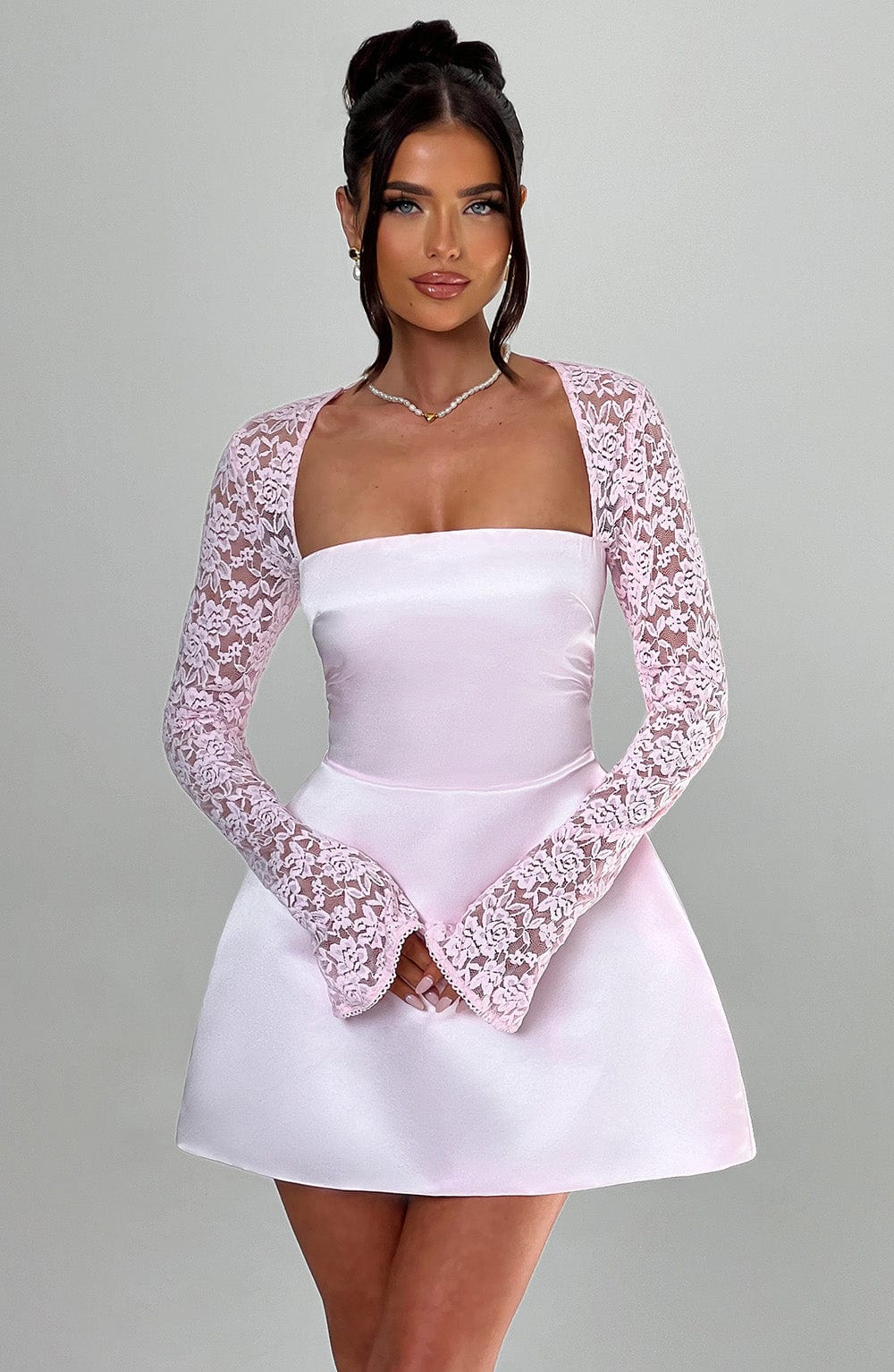 Sadie Mini Dress - Blush Avalabel