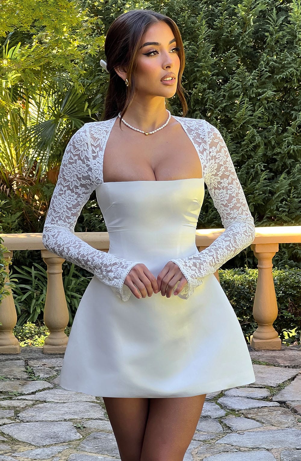 Sadie Mini Dress - Ivory Avalabel