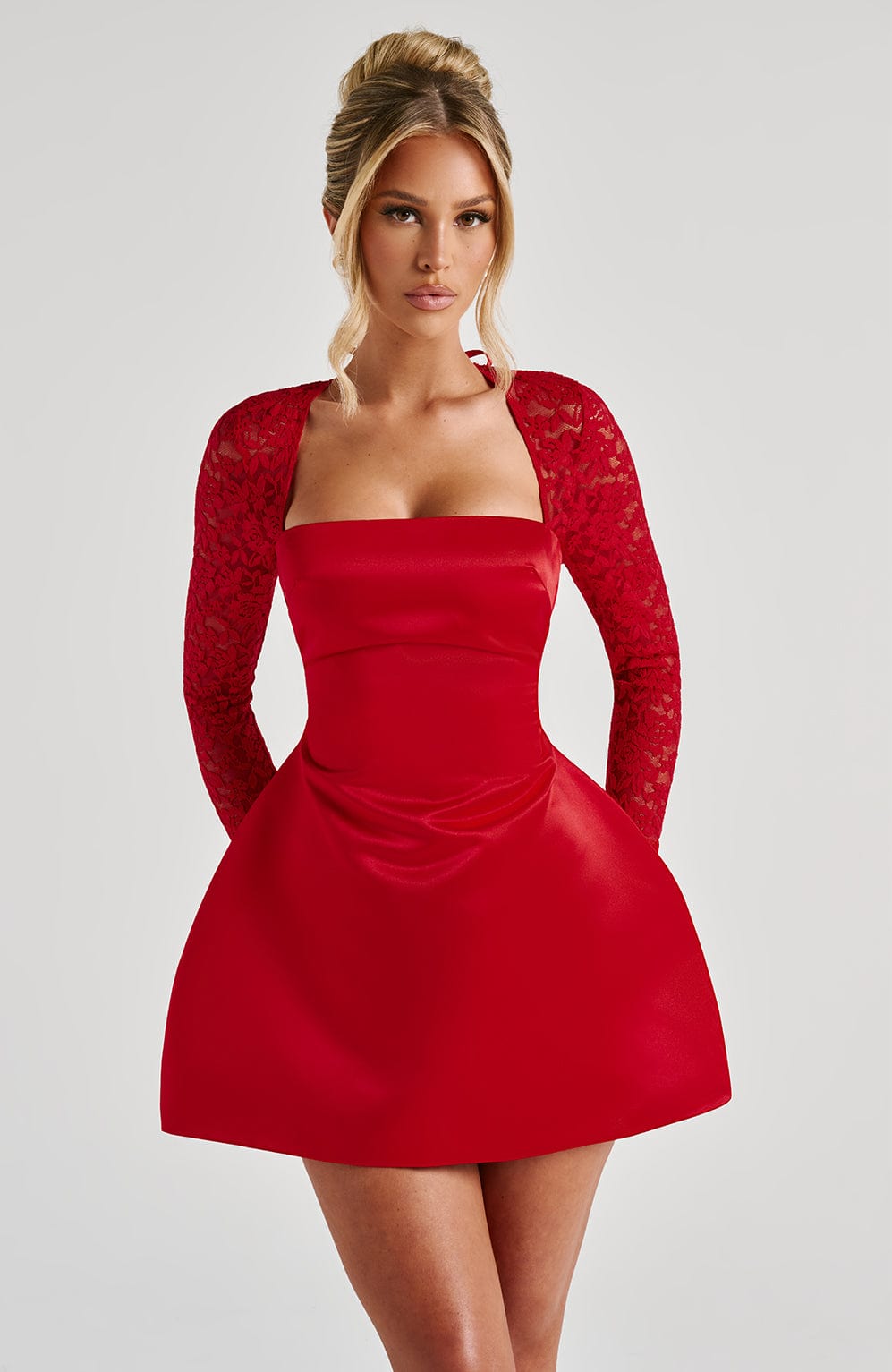 Sadie Mini Dress - Red Avalabel