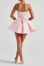 Salome Mini Dress - Blush Avalabel