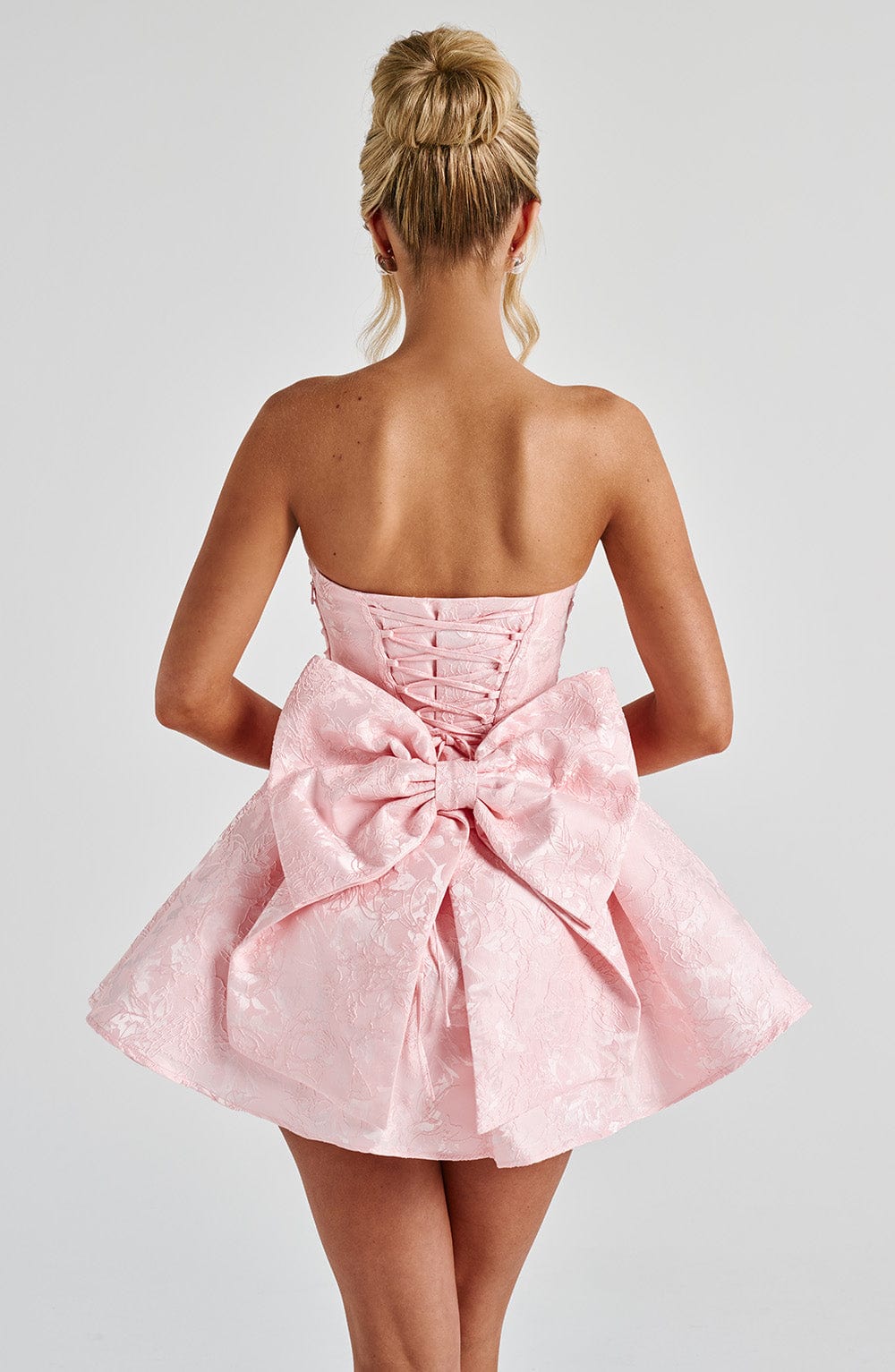 Salome Mini Dress - Blush Avalabel