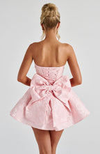 Salome Mini Dress - Blush Avalabel