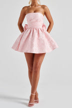 Salome Mini Dress - Blush Avalabel