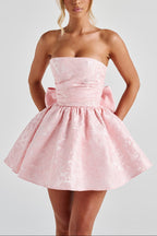 Salome Mini Dress - Blush Avalabel