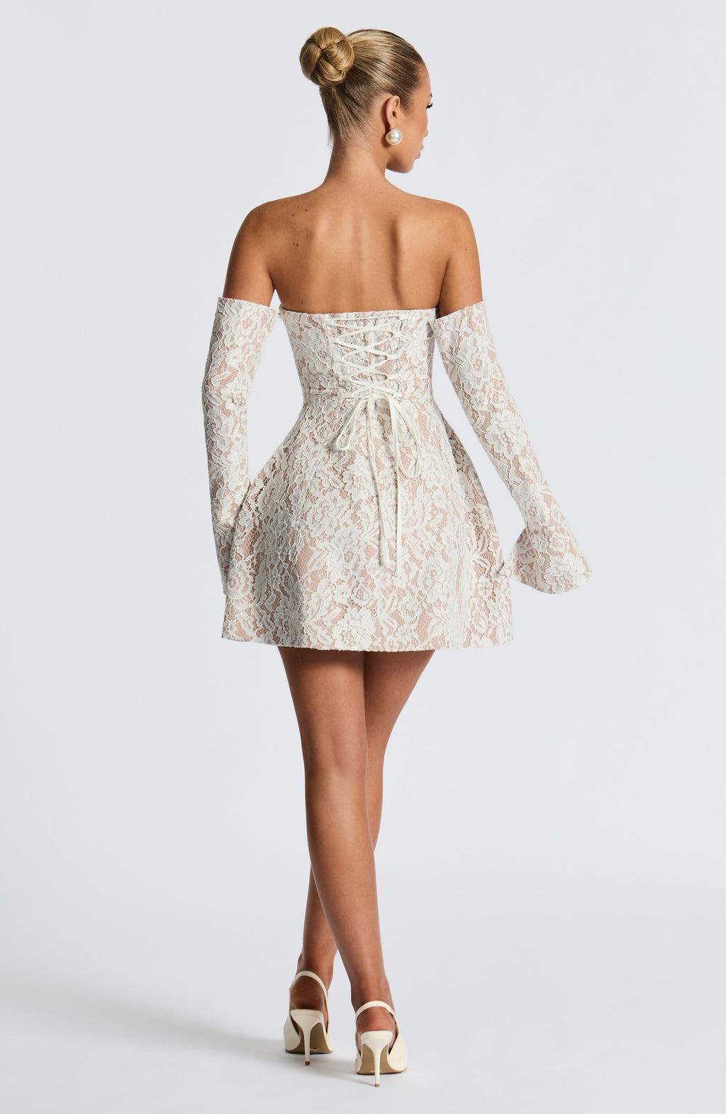 Salone Mini Dress - Ivory Avalabel