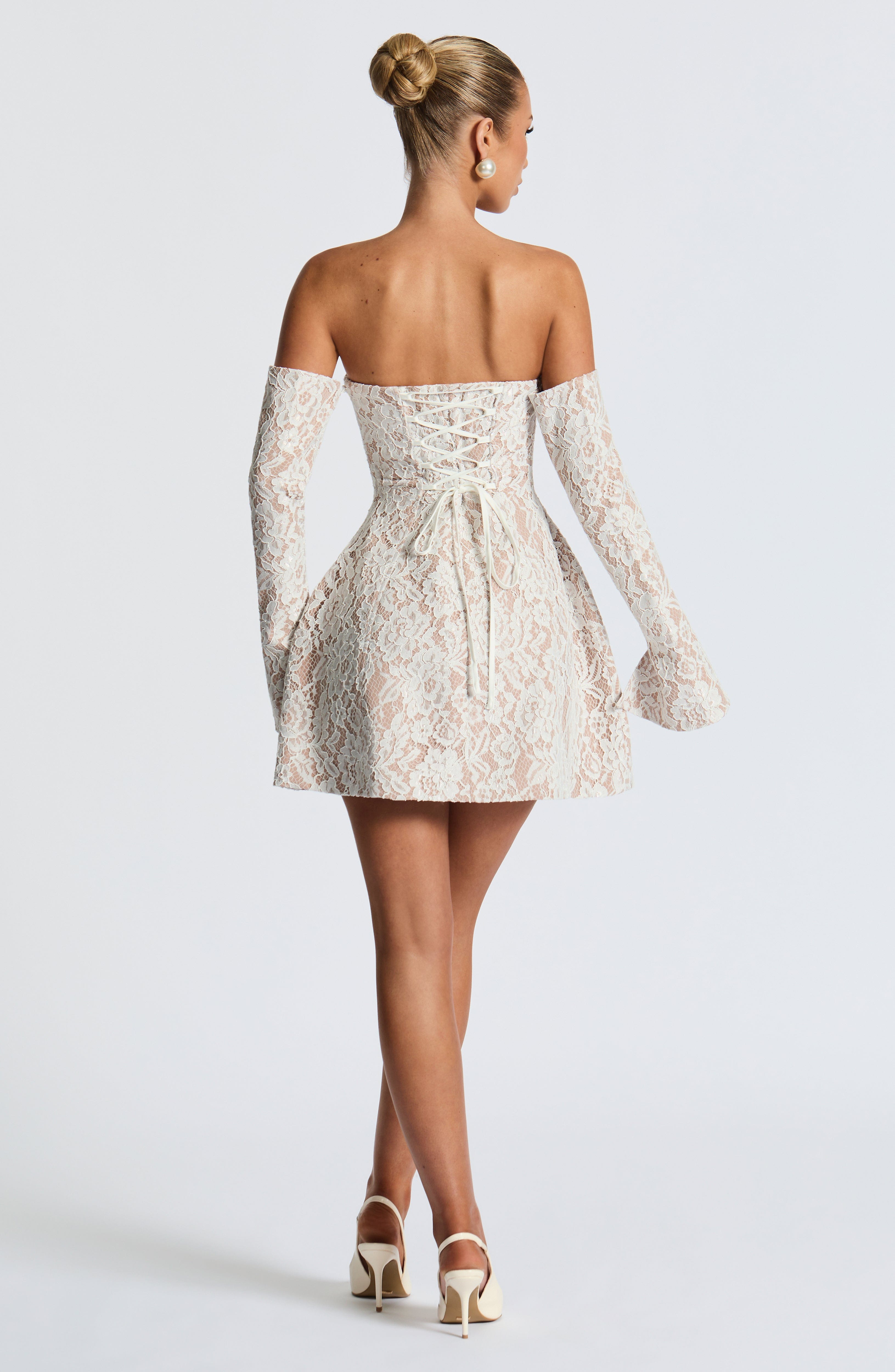 Salone Mini Dress - Ivory Avalabel
