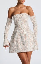 Salone Mini Dress - Ivory Avalabel