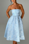 Saoirse Midi Dress - Blue Avalabel