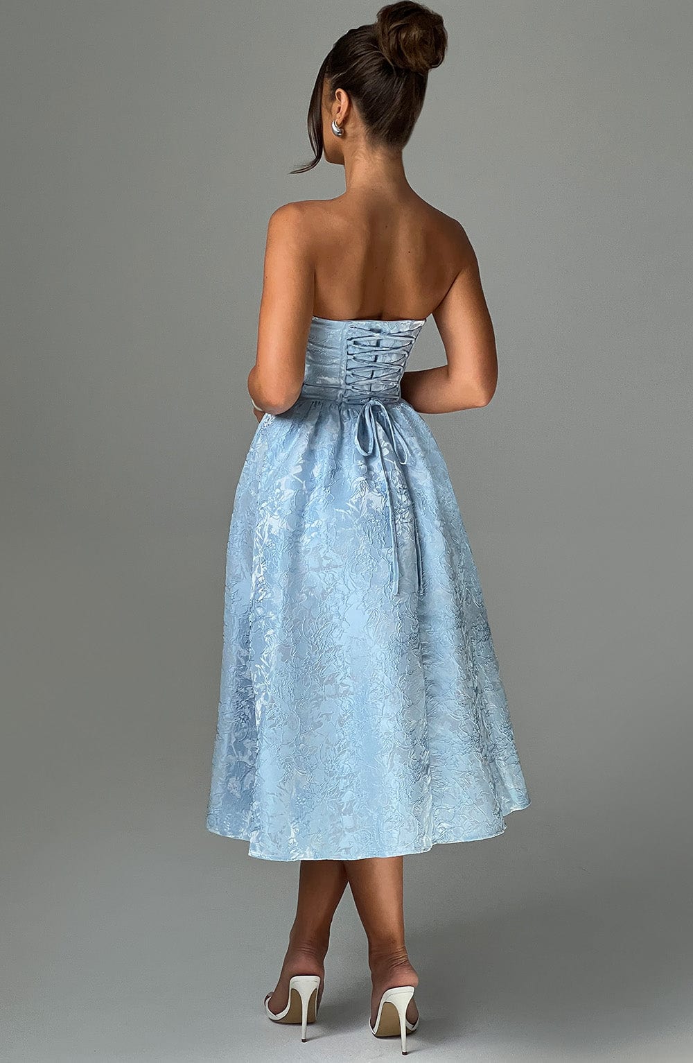Saoirse Midi Dress - Blue Avalabel