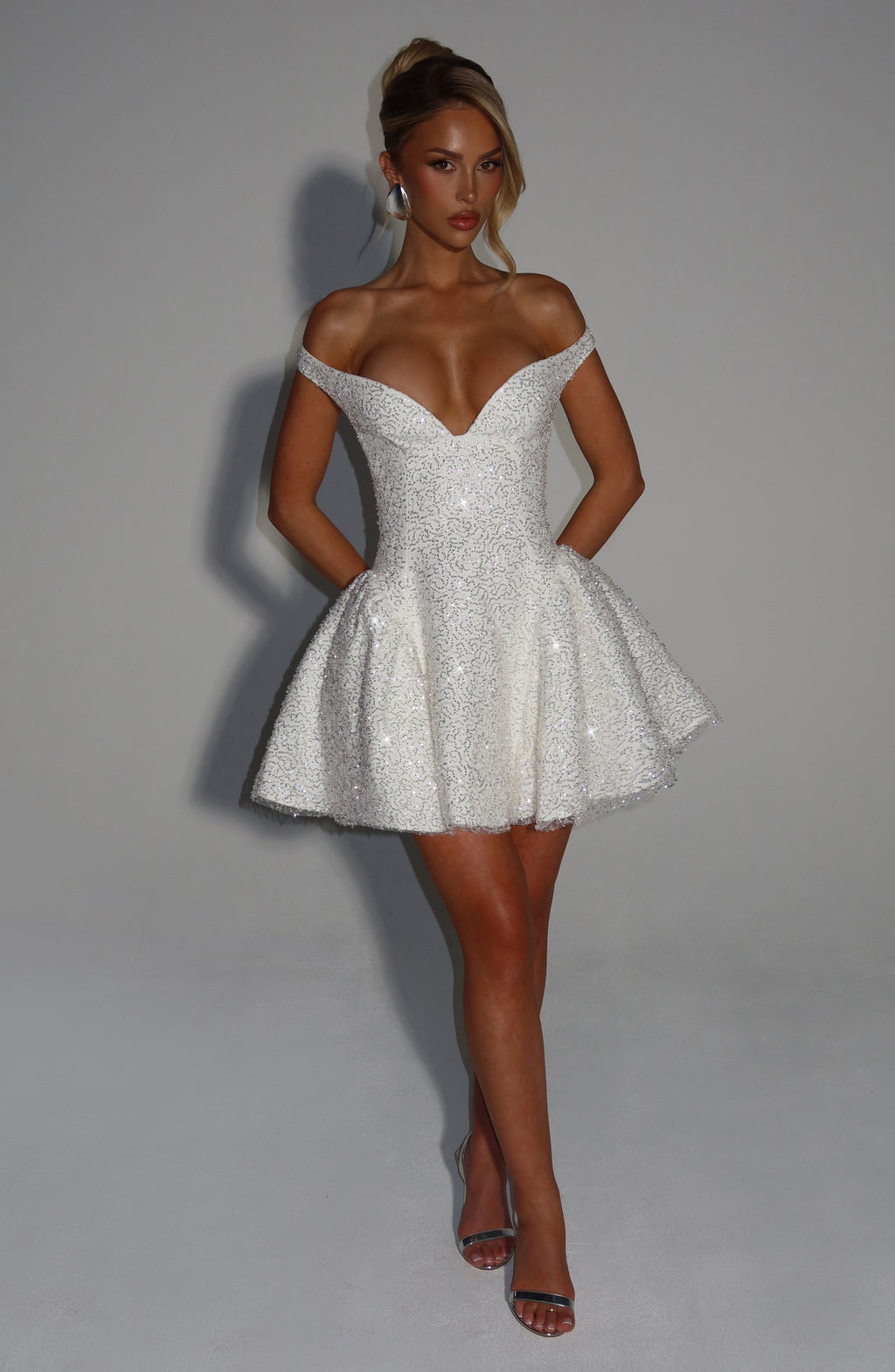 claire Mini Dress - Ivory Avalabel
