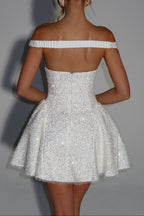 claire Mini Dress - Ivory Avalabel