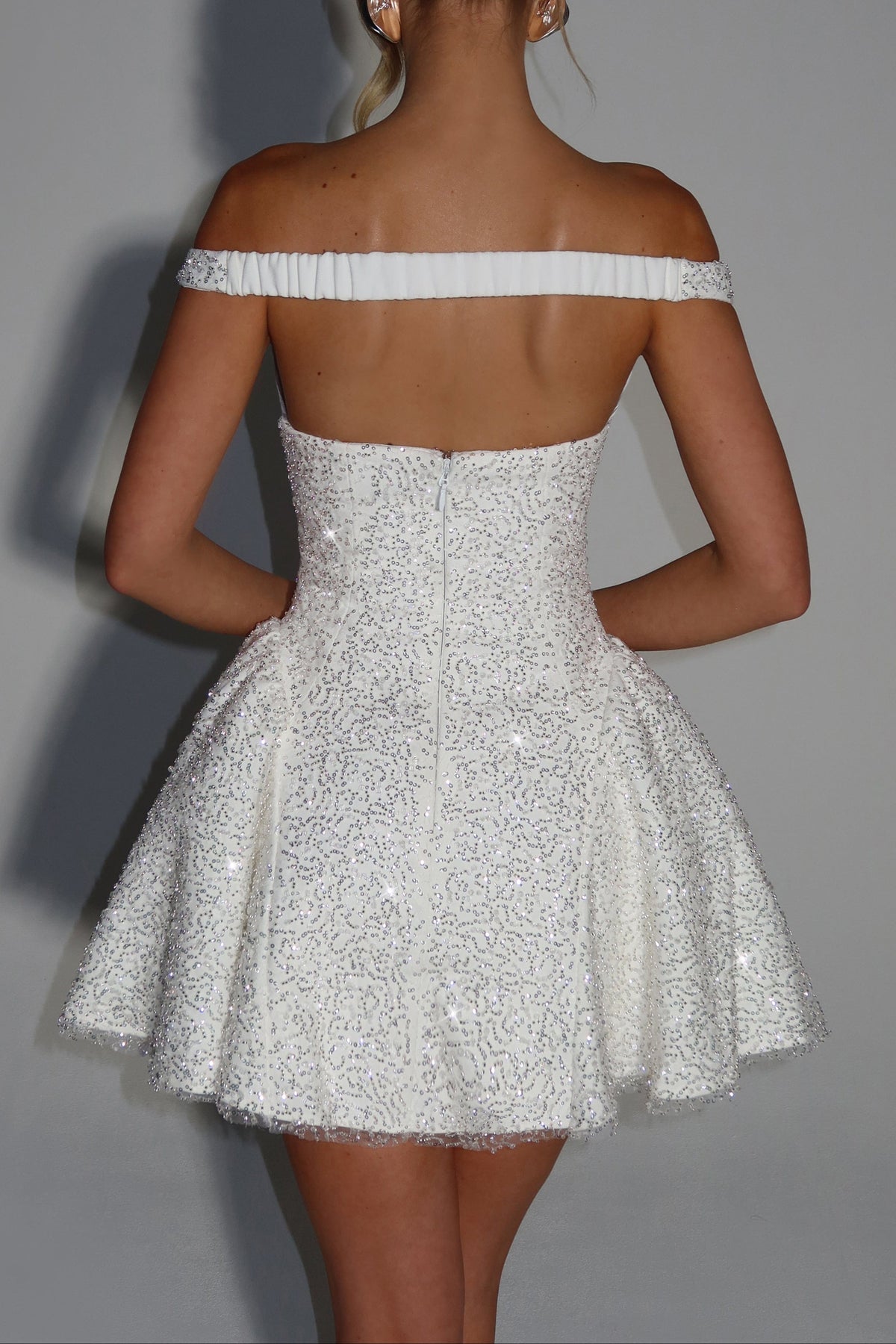 claire Mini Dress - Ivory Avalabel