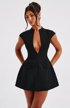 Suri Mini Dress - Black Avalabel