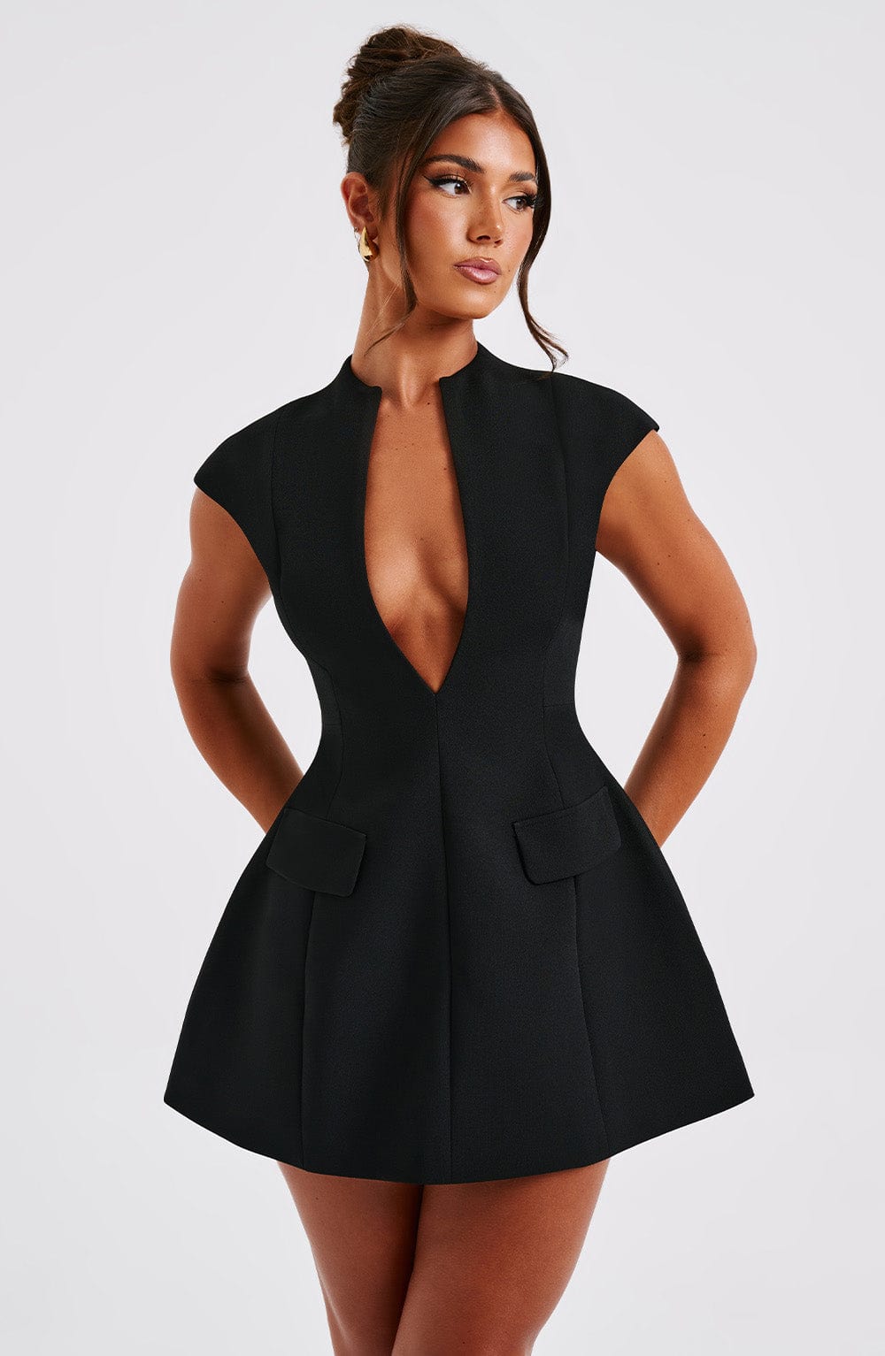 Suri Mini Dress - Black Avalabel