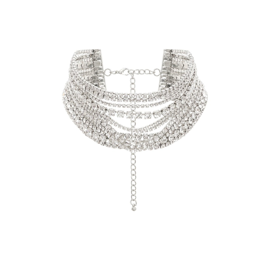 Sylvie Crystal-Embellished Necklace Avalabel