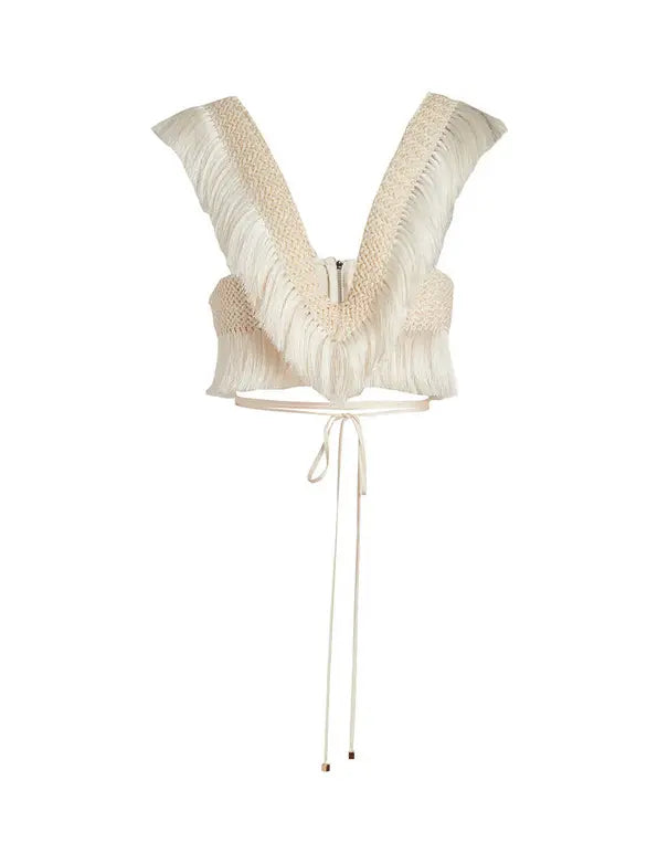 Tara |  Fringe Beach Dress Set Avalabel