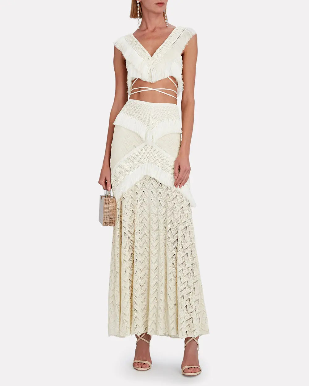 Tara |  Fringe Beach Dress Set Avalabel