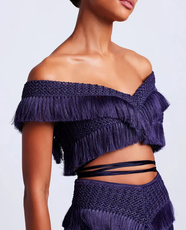 Tara |  Fringe Beach Dress Set Avalabel
