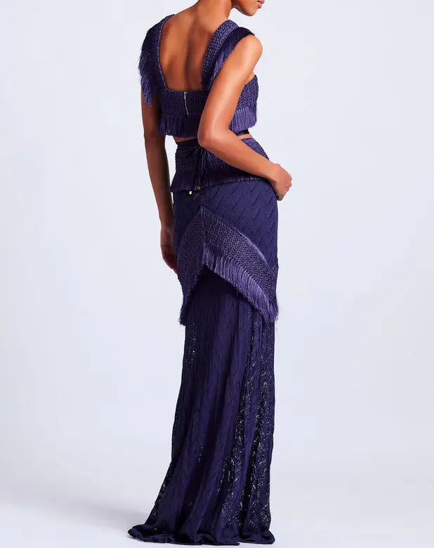 Tara |  Fringe Beach Dress Set Avalabel