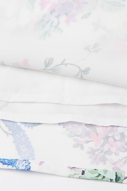 Tasmin Midi Dress - White Floral Avalabel