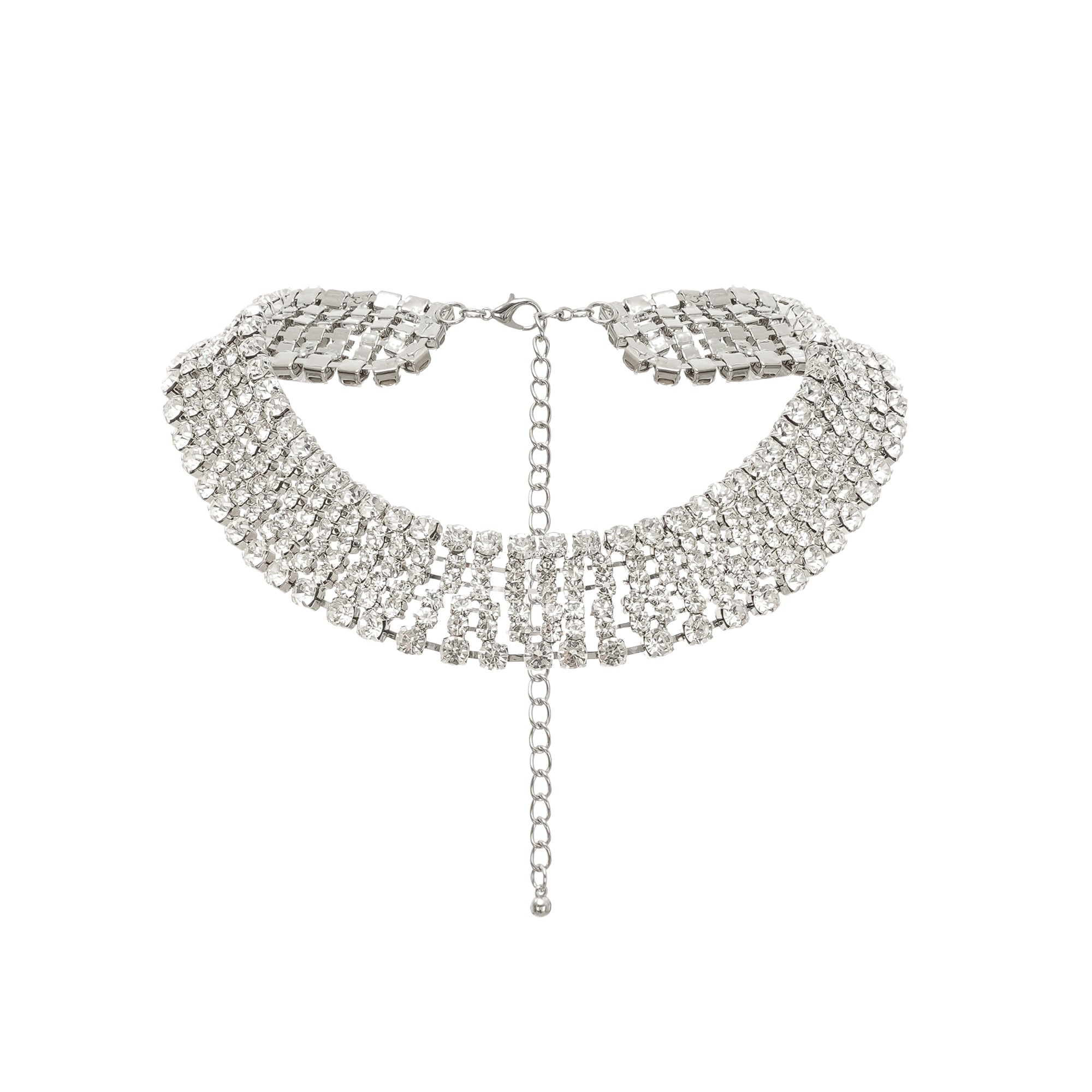 Thaïs Crystal-Embellished Layered Necklace Avalabel