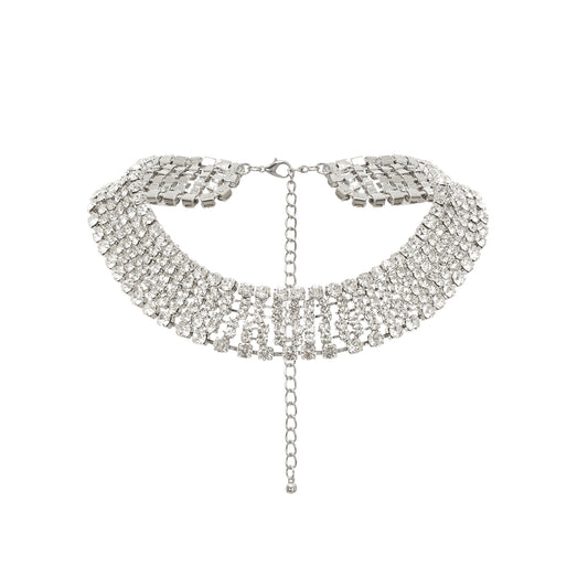 Thaïs Crystal-Embellished Layered Necklace