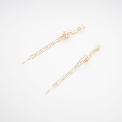 Thérèse Chain Tassel Earrings Avalabel