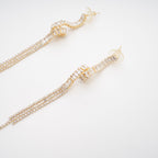 Thérèse Chain Tassel Earrings Avalabel
