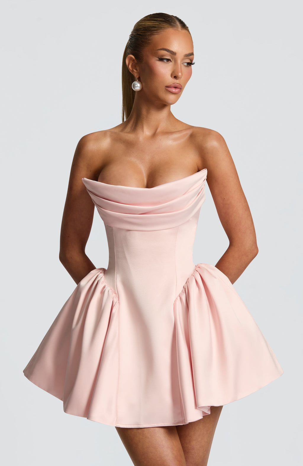 Trinity Mini Dress - Blush Avalabel