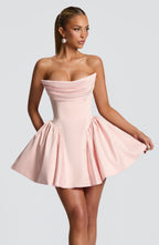 Trinity Mini Dress - Blush Avalabel